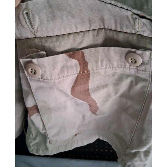 US Army Desert Camo Infantry Jacket Sz Med Flag/ 3rd Infantry Division/Sergeant - Picture 13 of 14